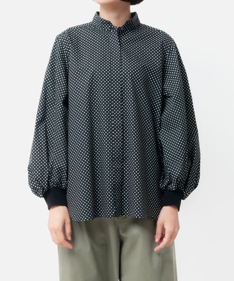 【le ciel de HARRISS】BS252-05019 Puff-sleeved shirt