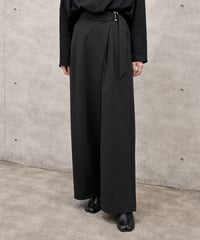 【siro de la bonte】R643307 flap easy pants　stretch flannel