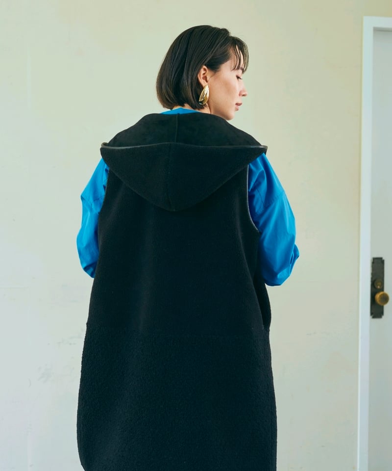 ruxe 26AW】2634232 ロングボアベスト | selectshopB5