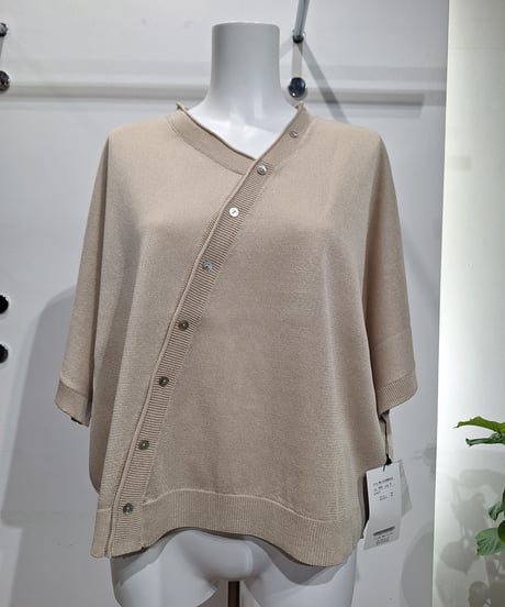【ATELIER SIX】BL-11268314 サラッとアシメカーディガン