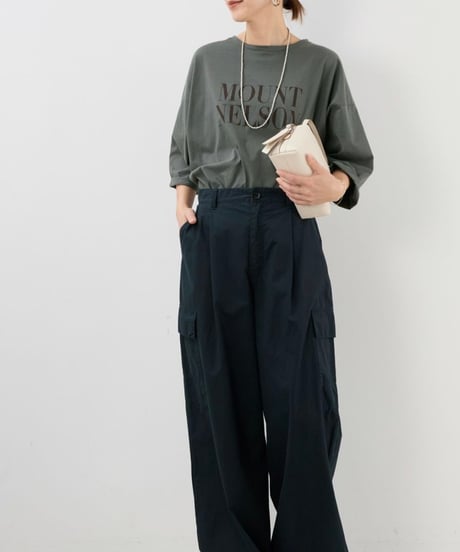 【MICA&DEAL】0125309216 "MOUNT NELSON"ロゴ5分袖T-shirt