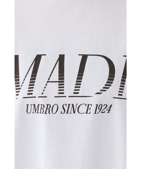 【UMBRO×MICA&DEAL】 0126309106 "MADL"ロゴプリントT-shirt