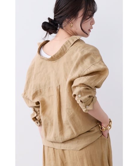 【MICA&DEAL】 0126201130 ラミー2WAYシアーシャツ