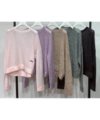 【PRIORITY 26AW】P67007KR モヘヤニット T
