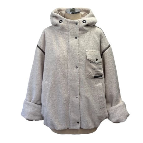 最終価格⭐︎ayane⭐︎新品未使用⭐︎ボンバーキーネックプルオーバー⭐︎ アヤン 楽天市場】ayane(アヤン）スキッパーシアーニット 815338シアー