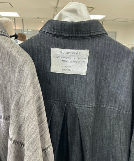 【ayane 26AW】  856708　ダンガリーシャツ
