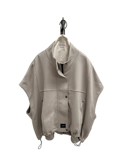 【ayane 26AW】  856736 軽量裏毛ゆったりベスト