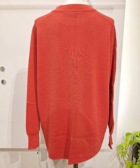 【ATELIER SIX】HL-11256310 ジャガード編モックネックプルオーバー