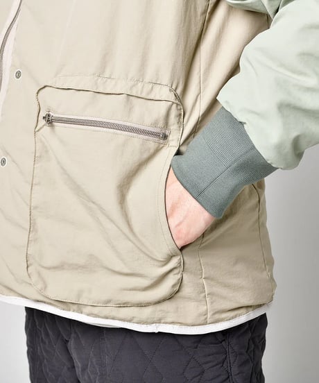 メンズ　レディース【NANGA】NANGA×MANUAL ALPHABET CMR REVERSE DOWN JACKET