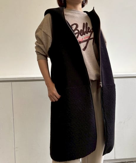 【ruxe 26AW】2634232 ロングボアベスト