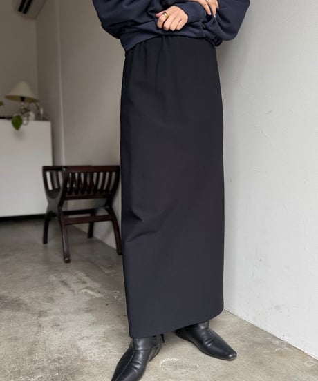 【cafune】545610 warm pique stretch tight skirt