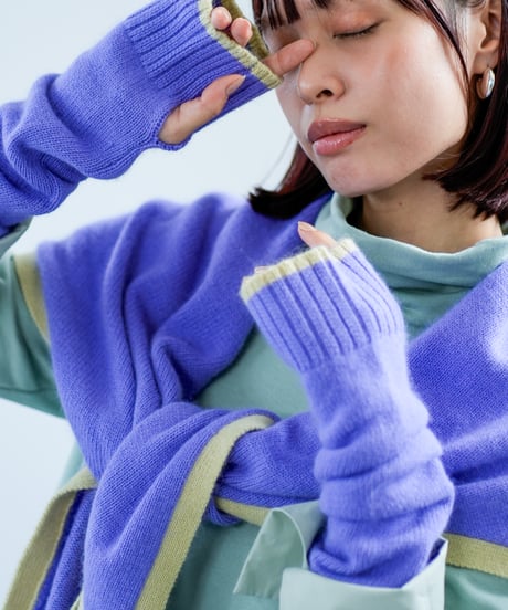 【Lallia Mu 26AW】2614447 2WAYアームウォーマー