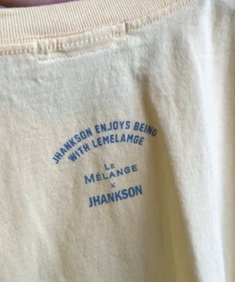 【Le Melange】8511012 『JHANKSON』x『Le Melange』コラボ 半袖プリントTee
