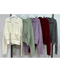 【PRIORITY 26AW】P67009KR アルパカブレンドカーデ