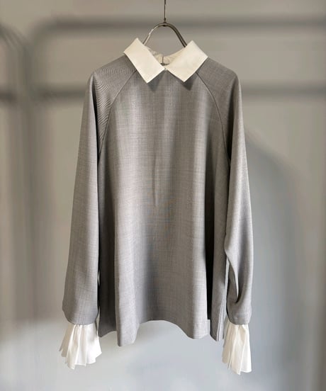 【MARGAUX VINTAGE】BL-26006 - S　カフス付きブラウス