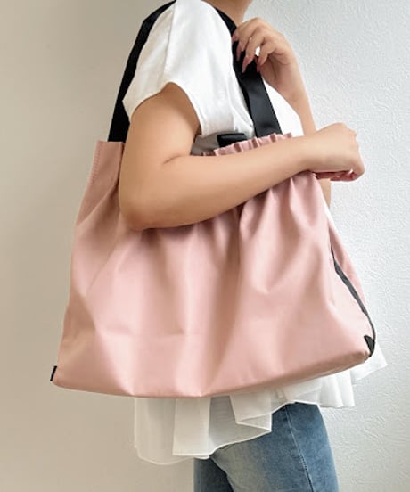 【charmaer 26AW】276860　プリーツナイロンバッグ