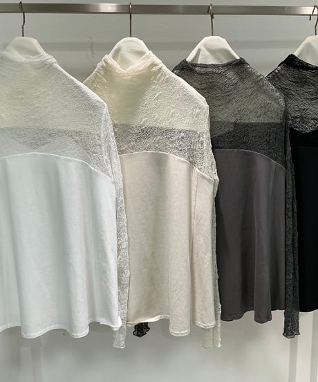 【ayane 26AW】  856722 レースドッキングフレアロンT（ビスチェ型）