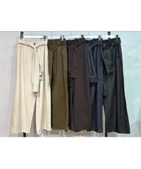 【PRIORITY 26AW】 P67041AI シャツスリーベルトパンツ