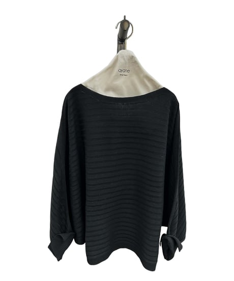 【ayane 26AW】 856719 横網みドルマンプルオーバーニット