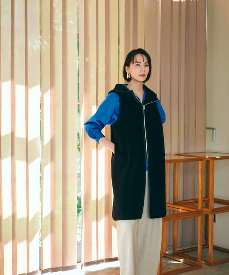 【ruxe 26AW】2634232 ロングボアベスト