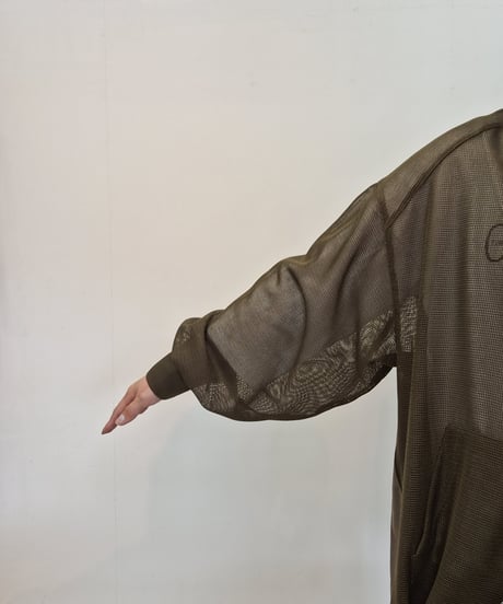 【ATELIER SIX】 21254426 メッシュ 異素材 MA-1