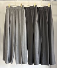 【MARGAUX VINTAGE 】PT-26095-A ピンストライプワイドパンツ
