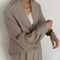 【cafune】535961/615961 stretch georgette skipper pullover