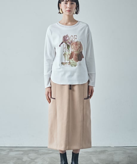 11【ruxe 26AW】 2633542 HOPEフラワーT