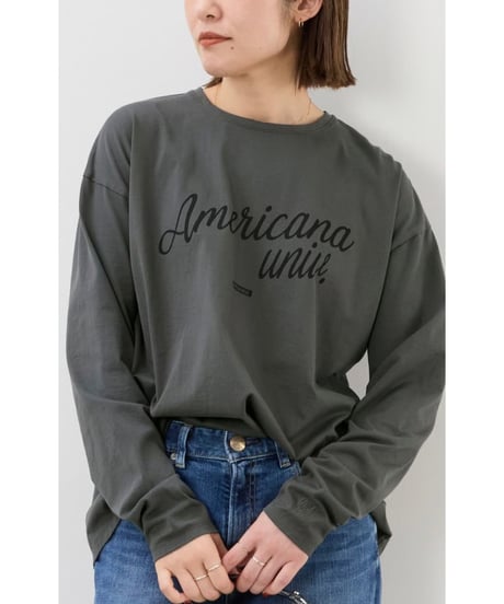 【MICA&DEAL】0125309271 15th ANNIVERSARY 【AMERICANA×MICA&DEAL】 ロングスリーブT-shirt