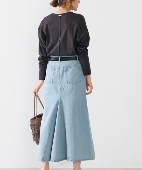 【MICA&DEAL】0125109001 "CARINA"ロゴロングスリーブTシャツ