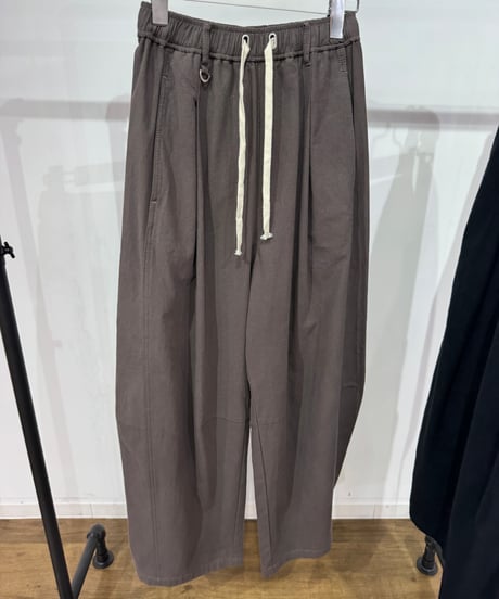 【PRIORITY 26AW】 P67042AI 裏起毛カーヴィパンツ