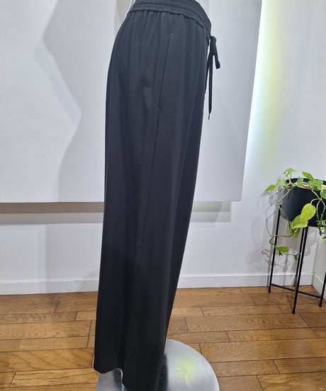 【cafune】625603 dry cotton wide easy pants
