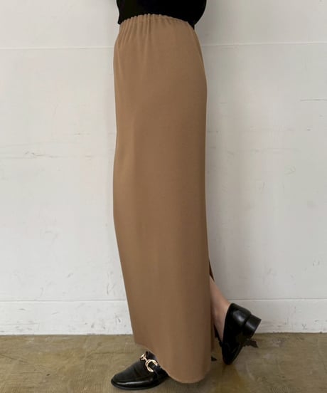 【cafune】535614  rib tight skirt