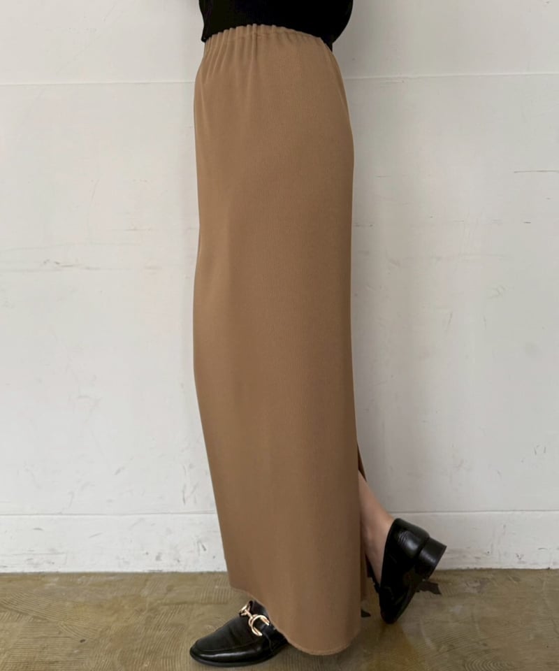 cafune】535614 rib tight skirt | selectshopB5