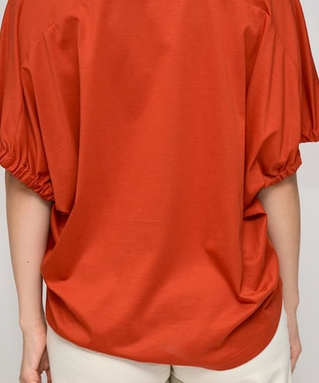 【Praia】 LEO-2501C シルケット綿・ボックスロゴTシャツ