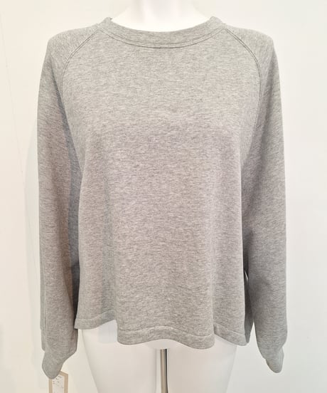 【cafune】515920 clear sweat back tuck pullover