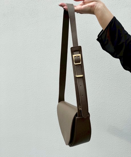 【MARLON】PG033K4  half moon shoulder bag