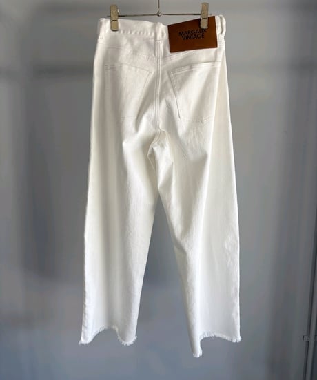 【MARGAUX VINTAGE】PT-26011 - S　パリジェンヌデニム(off white)