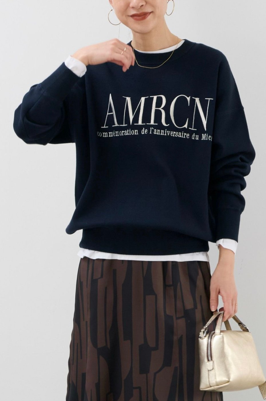 MICA&DEAL】0125308272 AMERICANA×MICA&DEAL ロゴ刺繍ス