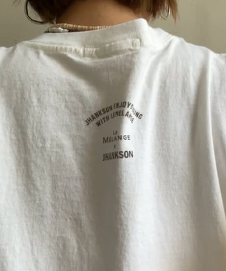 【Le Melange】8511012 『JHANKSON』x『Le Melange』コラボ 半袖プリントTee