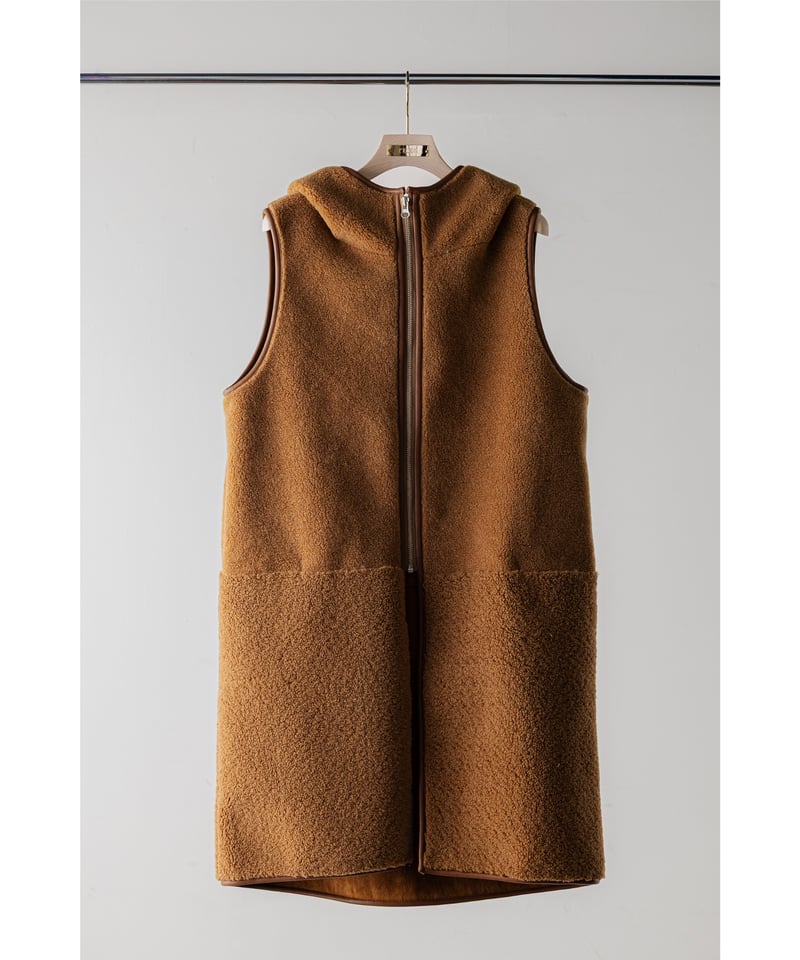 ruxe 26AW】2634232 ロングボアベスト | selectshopB5