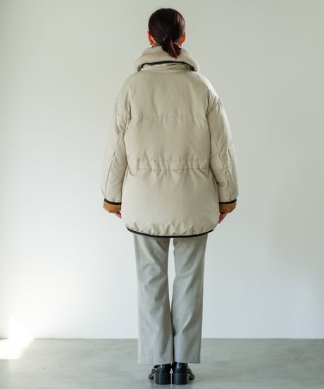 【Lallia Mu 26AW】2614050 ミンクカラーダウンコート