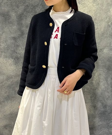 【MACPHEE】12-03-52-03403 コットンプリント Tシャツ