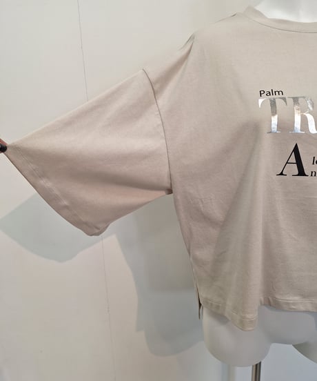【ATELIER SIX】AM-21255608 CLASSIC天竺ロゴカットソー