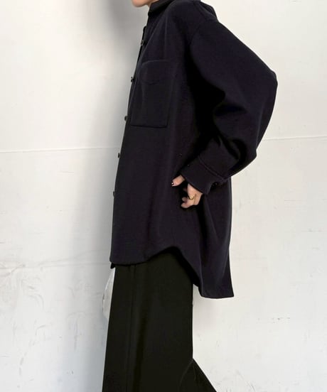 【cafune】545404 W jersey shirts blouson