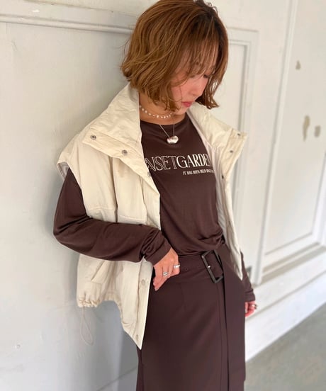 【PRIORITY 26AW】P67050HW シアーロゴTシャツ