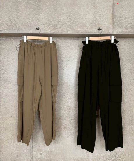 【RILATO】  R25317　ドロストカーゴパンツ