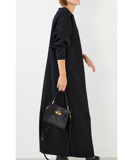 【MICA&DEAL】0125404325 コクーンダンボールカットワンピース