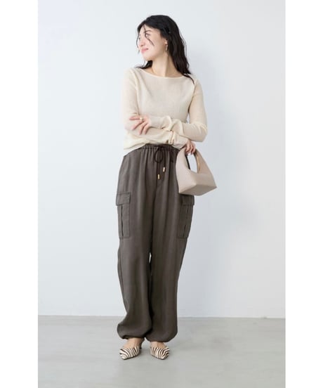 【MICA&DEAL】 0126109001 シアーマーブルカットソー