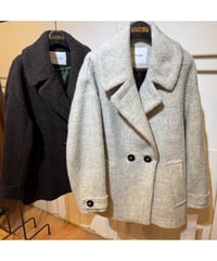 【Lallia Mu 26AW】2614176 ループツイードテーラードコート